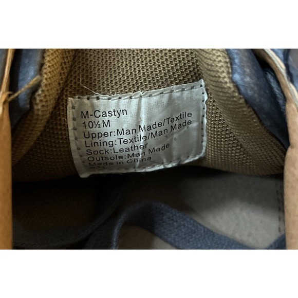 Madden Men's‎ CASTYN Casual Sneaker Blue/Tan Sz 10.5M - Picture 7 of 8